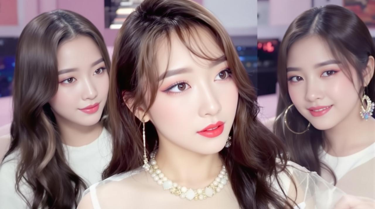 某女团成员疑似整容前后对比照流出，粉丝与路人激烈争论